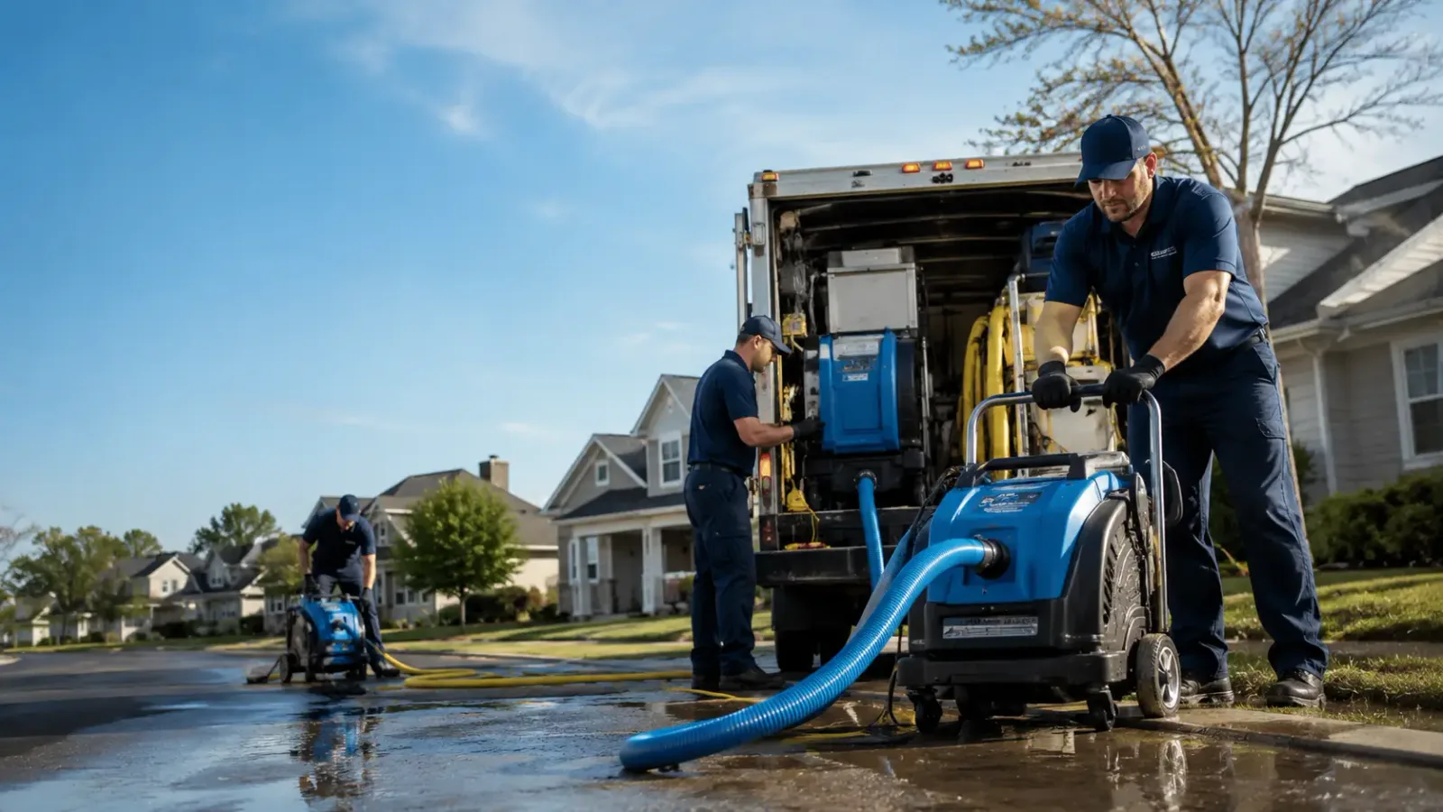 Flood Damage Cleanup in Greenbush, MI